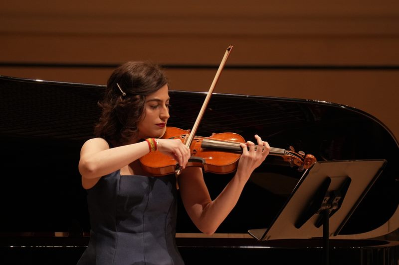Alicia Rando performing at Carnegie Hall
